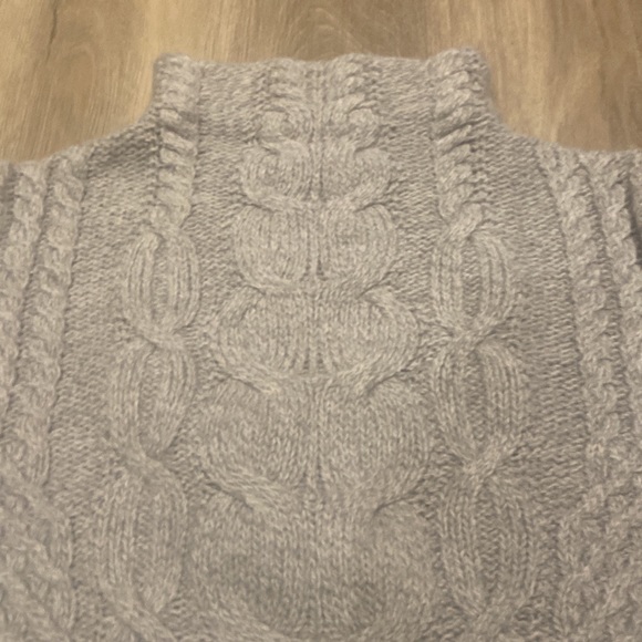 Aran Merino Wool Sweater - Picture 11 of 15